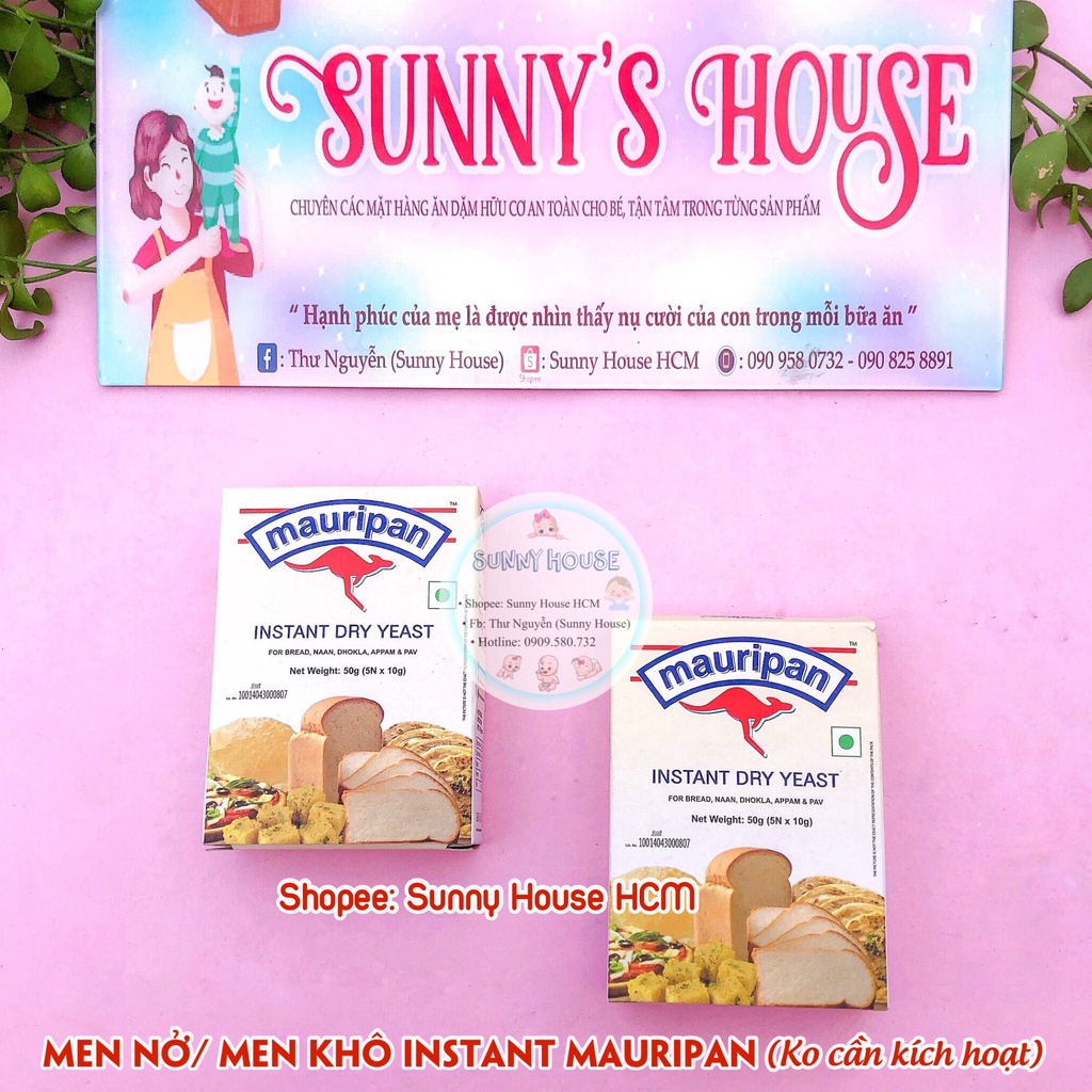Men Nở  Instant Mauripan