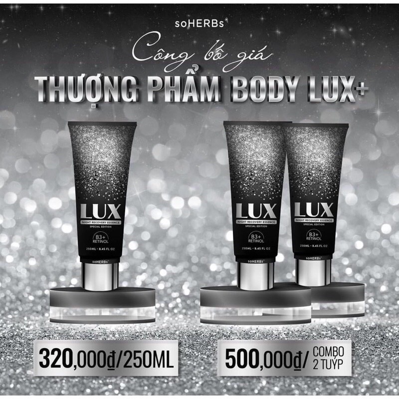 Kem body Lux+ plus retinol chính hãng