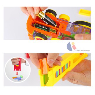 Đồ Chơi Tàu Hỏa Xếp Domino Tự Động Thỏa sức Sáng Tạo Cho Bé Smart Toy