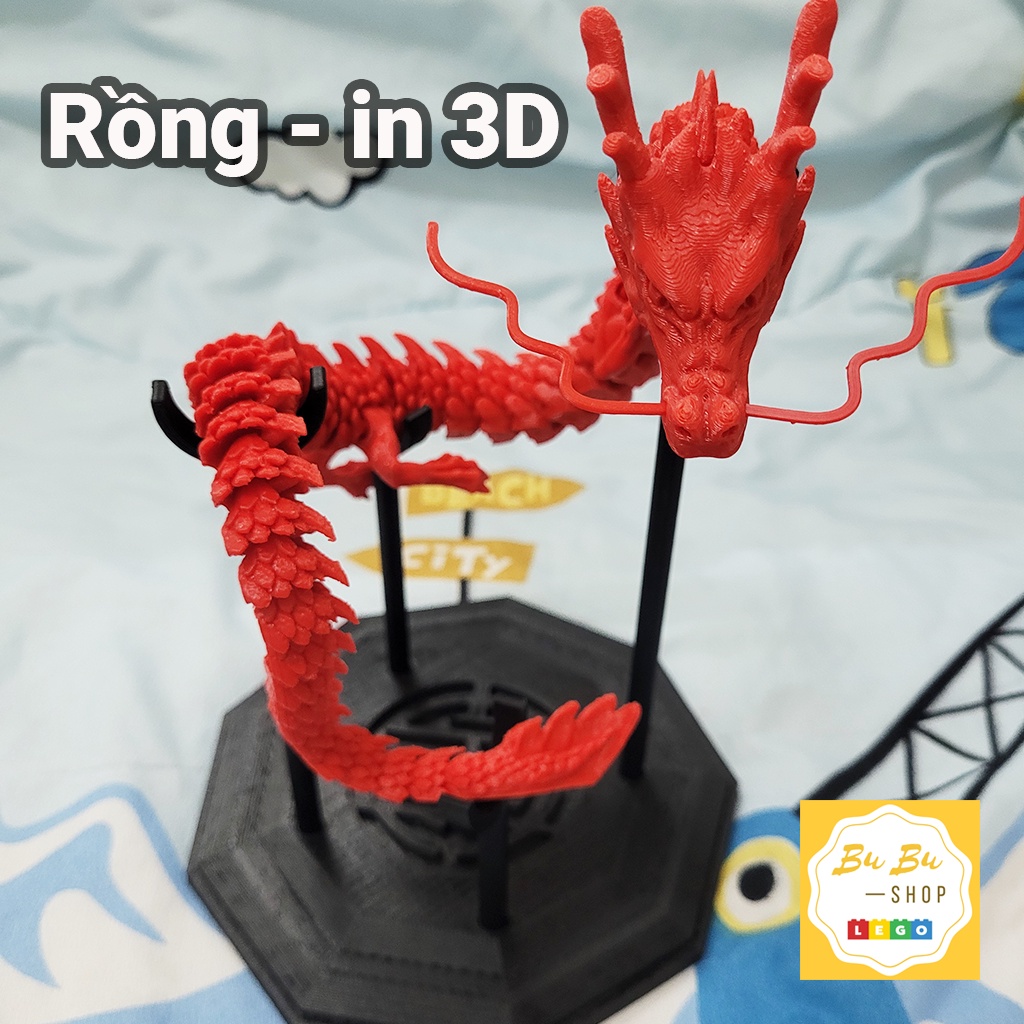 Mô hình rồng - In 3D
