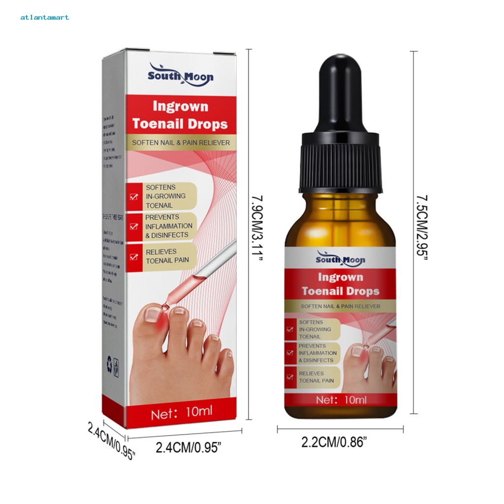 Atl| Tinh Chất Dưỡng Móng Chân Làm Trắng Loại Bỏ Nấm Móng Hiệu Quả