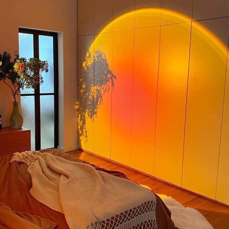 ĐÈN HOÀNG HÔN, ROSÉ, SUNSET LAMP KÈM 4 MÀU