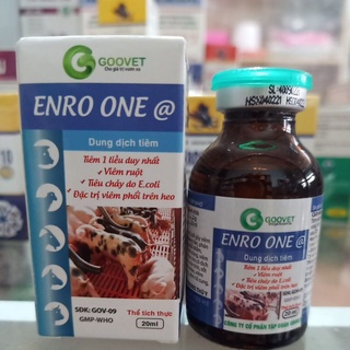 ENRO ONE dùng tốt cho lợn trâu,bò,dê 20ml
