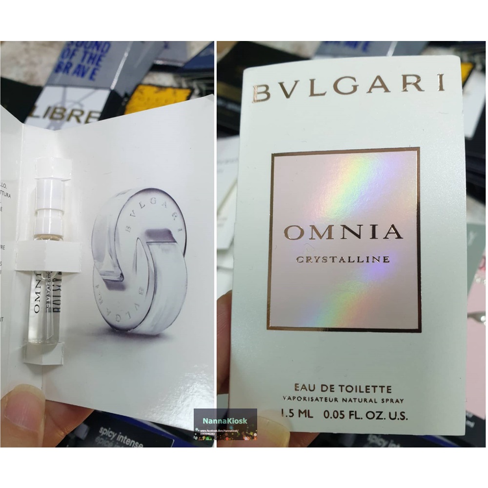Mẫu thử nước hoa nữ BVLGARI Omnia Crystalline EDT