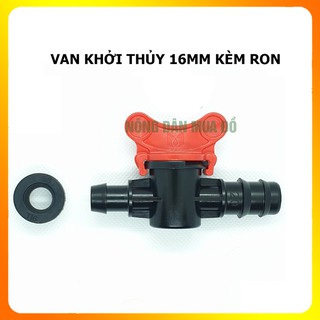 Van khóa khởi thủy LDPE kèm gioăng cao su