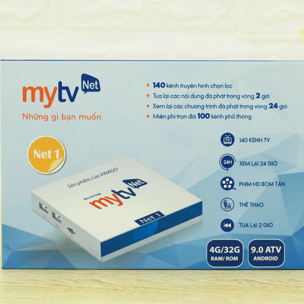 Điều khiển box mytv net dùng cho các Box mytv net bản ram 1g, 2g , 4g - Hàng Chính hãng