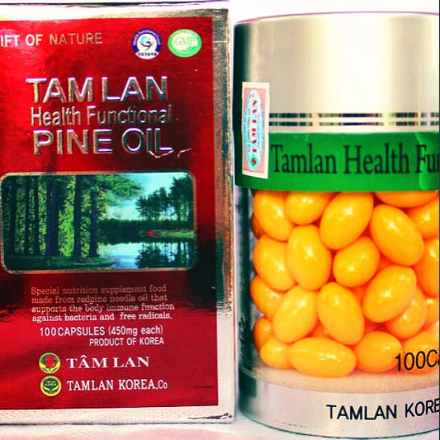 Vien Tinh Dầu Thong đỏ Tam Lan Tra Tam Lan