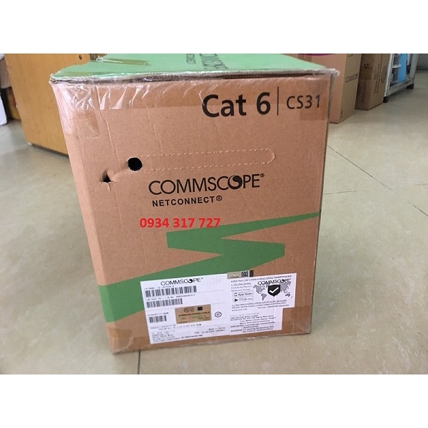 Cáp mạng Commscope CAT6 dài 20m 50M - 100M -150M chính hãng ĐỒNG NGUYÊN CHẤT