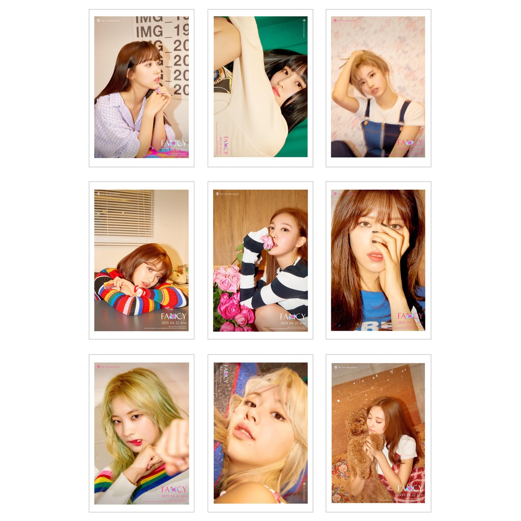 Lomo Card Ảnh TWICE - FANCY YOU (27 ảnh)