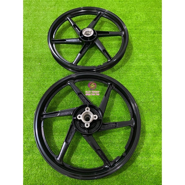 MÂM SATRIA 2000/ 2006 2 ĐĨA ZIN CHÍNH HÃNG SGP MÀU ĐEN