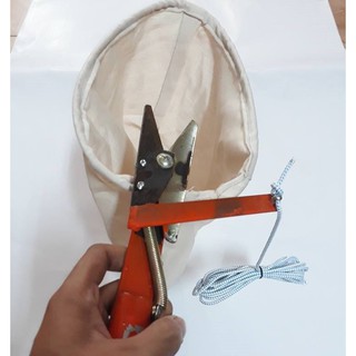 Lồng hái trái có dây giật