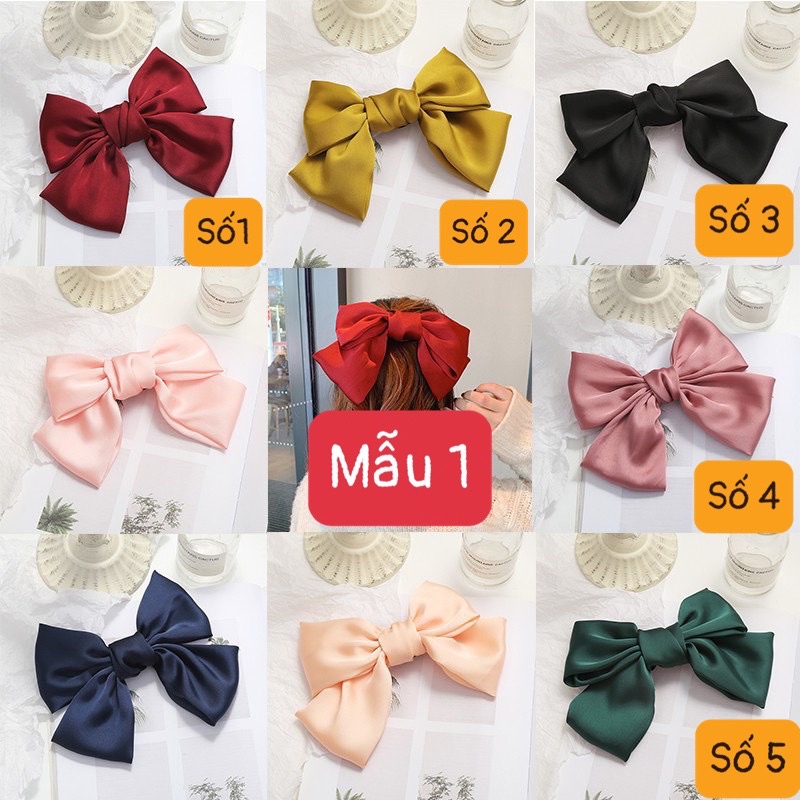Kẹp Clip Nơ Học Sinh Siêu Yêu❤️