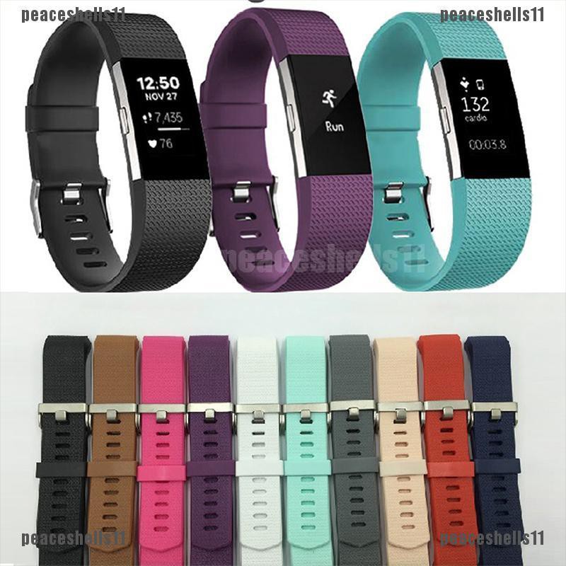 Dây Đeo Thay Thế Có Khóa Kim Loại Cho Đồng Hồ Thông Minh Fitbit Charge 2