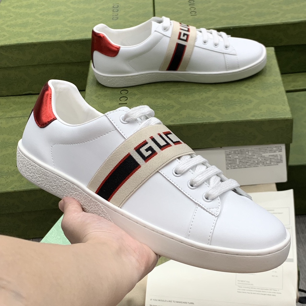 Giày thể thao GUCCI Ong, giày gucci 3 vạch mới full size 36-43 full phụ kiện/MS Sneaker