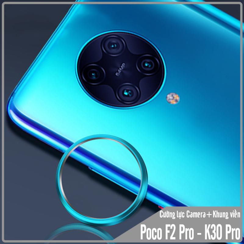 Khung viền Nhôm Camera cho Xiaomi Poco F2 Pro - Redmi K30 Pro