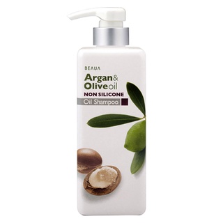 Dầu Gội Chiết Xuất Dầu Olive & Argan Beaua Giúp Tóc Suôn Mượt, Tóc Nhanh Mọc  550ml