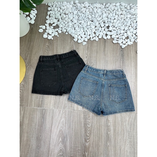 QUẦN GIẢ VÁY JEANS NGẮN NỮ BASIC QUẢNG CHÂU LOẠI 1 MS24991 (G1-6)