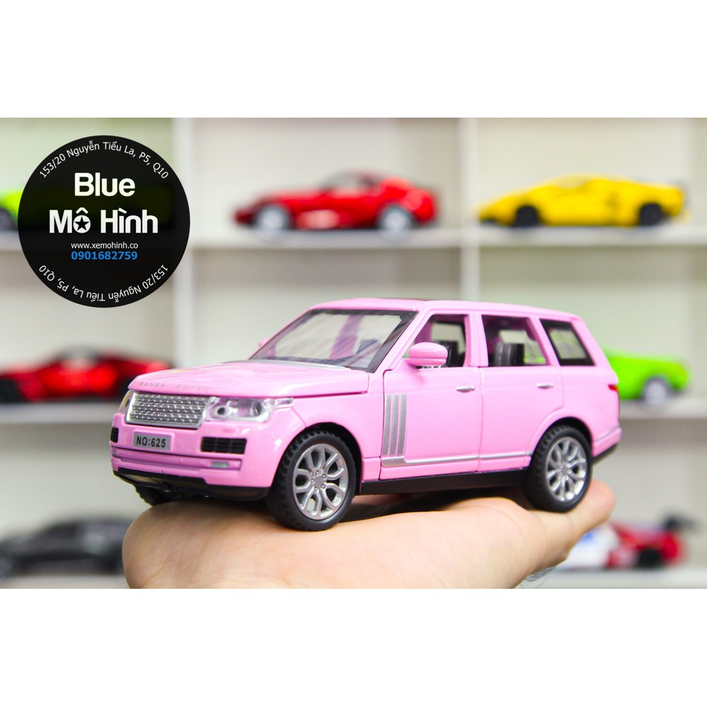 Blue mô hình | Xe mô hình Range Rover SVAutobiography SUV 1:32 Hồng