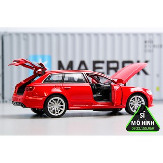 Mô hình xe Audi RS6 1:32 Đỏ