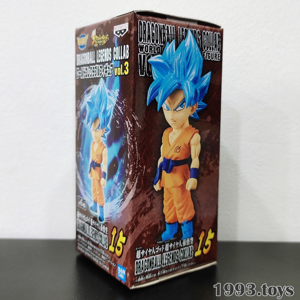 Mô hình nhân vật Banpresto figure Dragon Ball Legends WCF Legends Collab Vol.3 - SSJ Son Goku Super Saiyan Blue