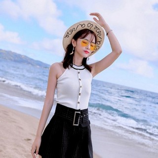 Thanh lý Áo len Mongtoghi, len tăm mịn( kiểu sát nách ,cổ yếm, hai dây)