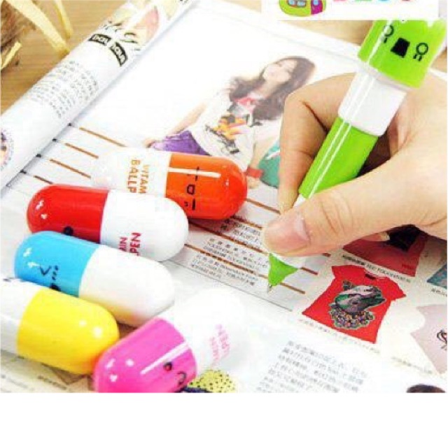 2 bút hình viên thuốc cảm xúc