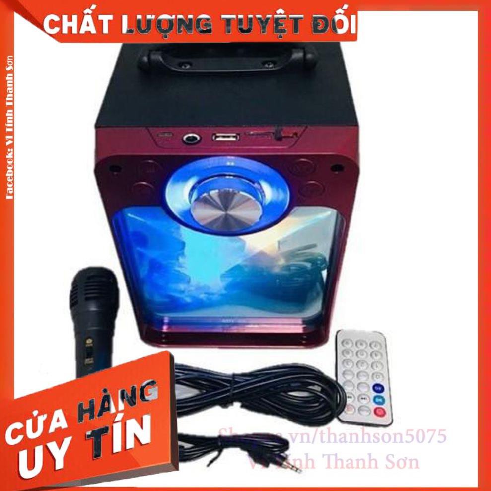 LOA KÉO KARAOKE BLUETOOTH MINI MN-03 CÓ REMOTE (TẶNG KÈM MICRO CÓ DÂY) - Vi Tính Thanh Sơn