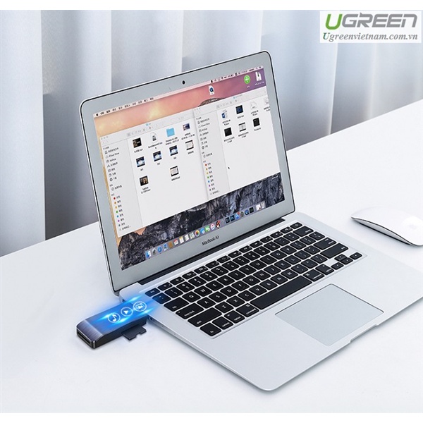 Đầu Đọc Thẻ Nhớ Đa Năng Chuẩn USB 3.0 Ugreen 50541 (SD TF CF MS) - Hàng Chính Hãng