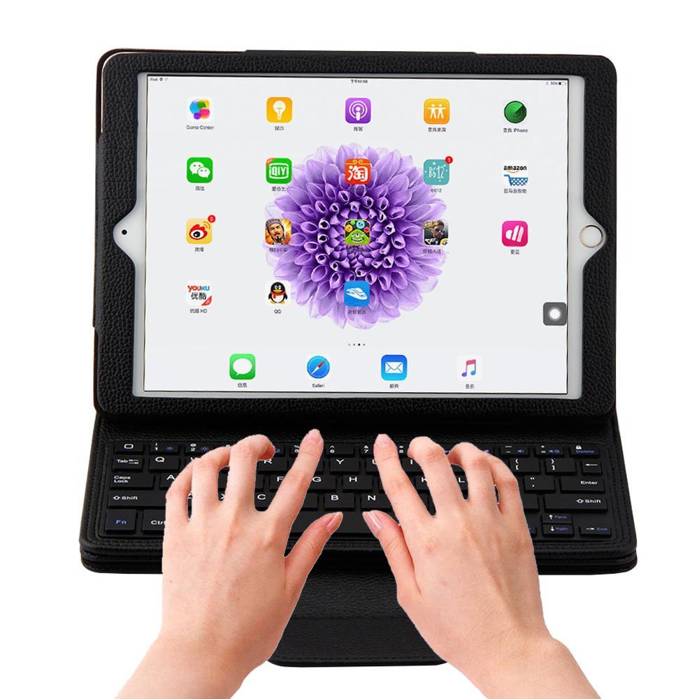 Bộ bàn phím bluetooth có ốp cho iPad Air/Air2/Pro 9.7 kèm phụ kiện | BigBuy360 - bigbuy360.vn