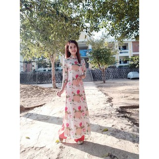Bộ áo dài nàng thơ siêu đẹp