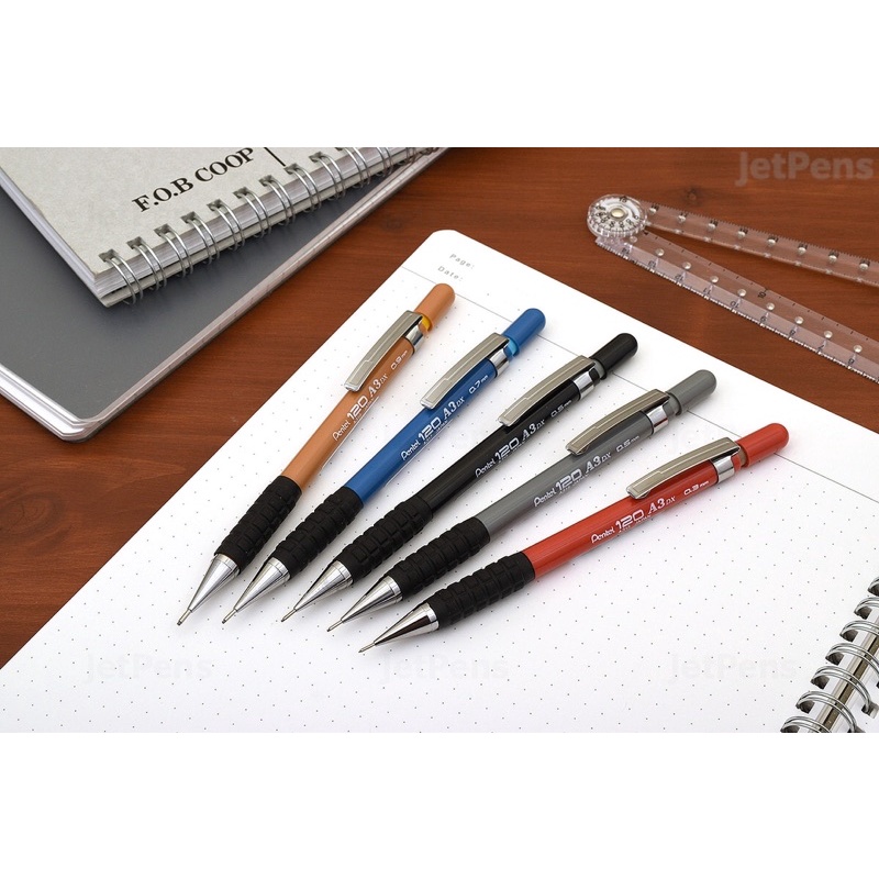 Bút chì kim 0.3mm Pentel chì kỹ thuật Pentel 0.3mm 120 A3 DX đủ size 0.3/0.5/0.7/0.9mm