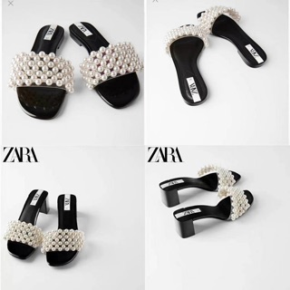 Dép Zara quai đính ngọc