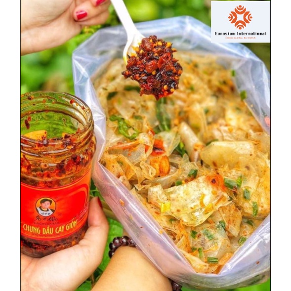 LAOGANMA VỊ CAY GIÒN 210gr