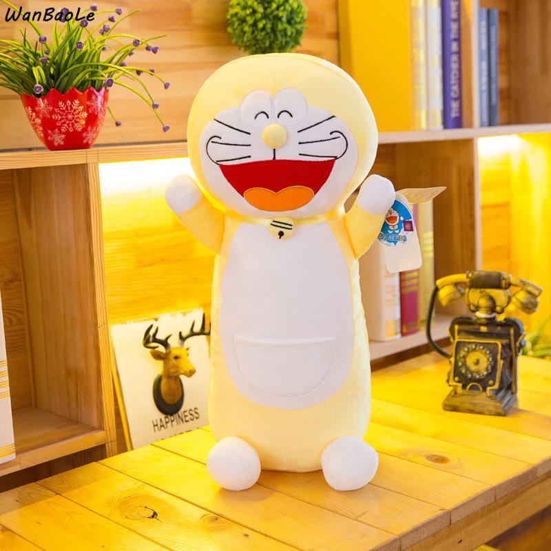 Gối Ôm Mô Hình Doraemon Nhồi Bông Dài Cho Bé