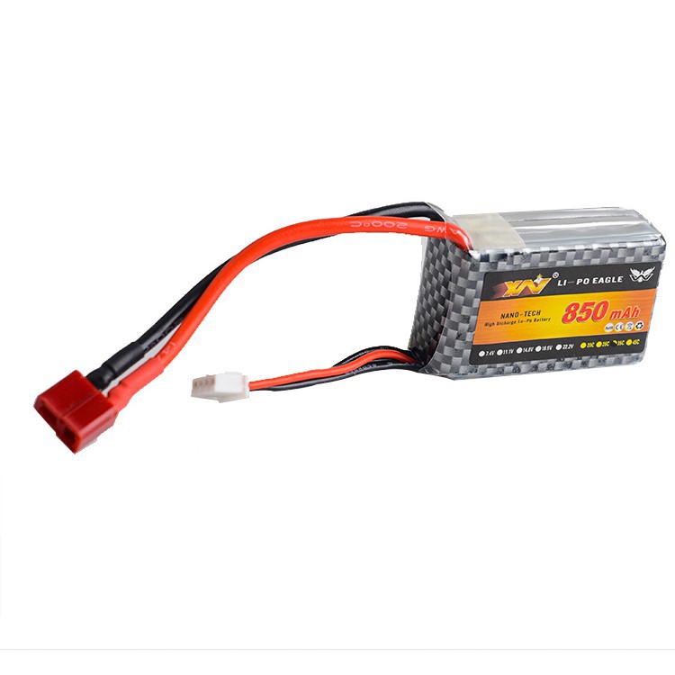 [PIN LOẠI TỐT] Pin Lipo 2S 7.4V 850mAh 25C