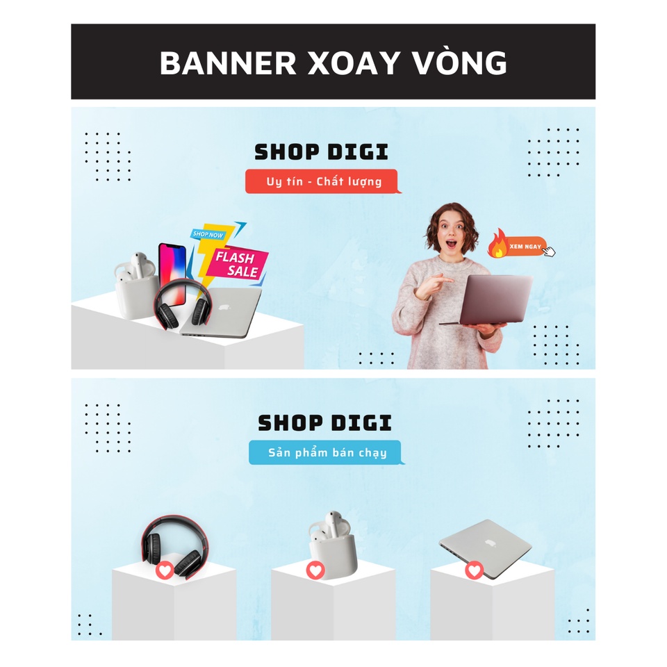 Template Shopee - Thiết bị công nghệ