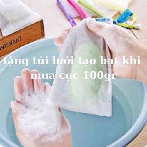 Xà bông nghệ mật ong & mướp đắng tràm trà handmade