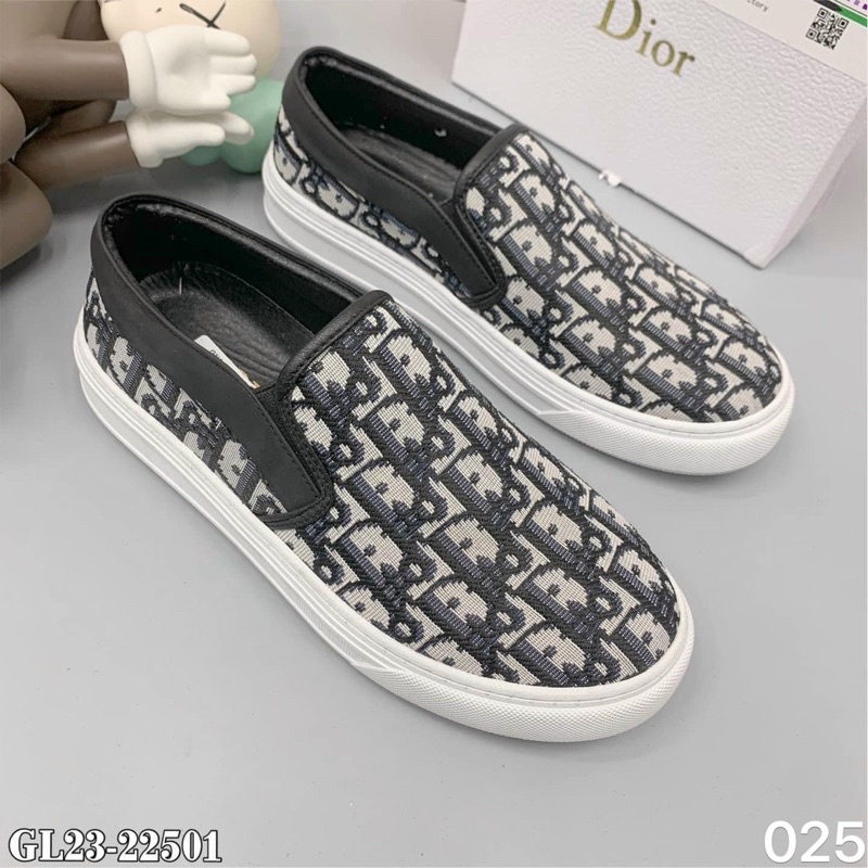 Giầy slip on dior , giầy lười da lộn  dành cho nam mẫu mới 2022