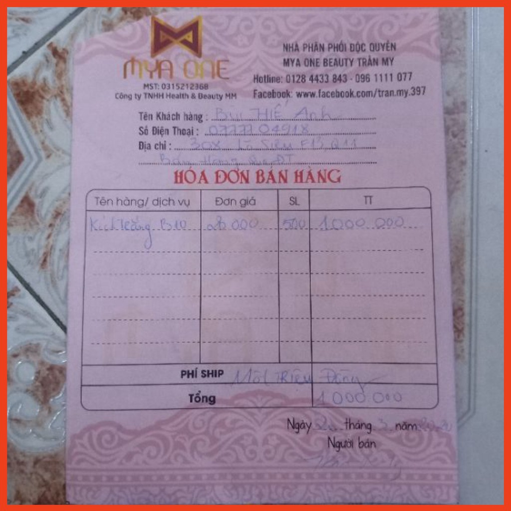 Kích Trắng B10 (hàng chuẩn)