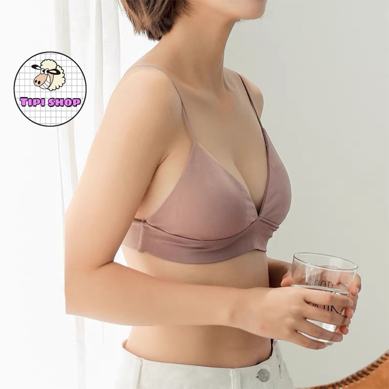 Áo lót nữ bralette cao cấp đệm mỏng chất thun cotton N3 | BigBuy360 - bigbuy360.vn