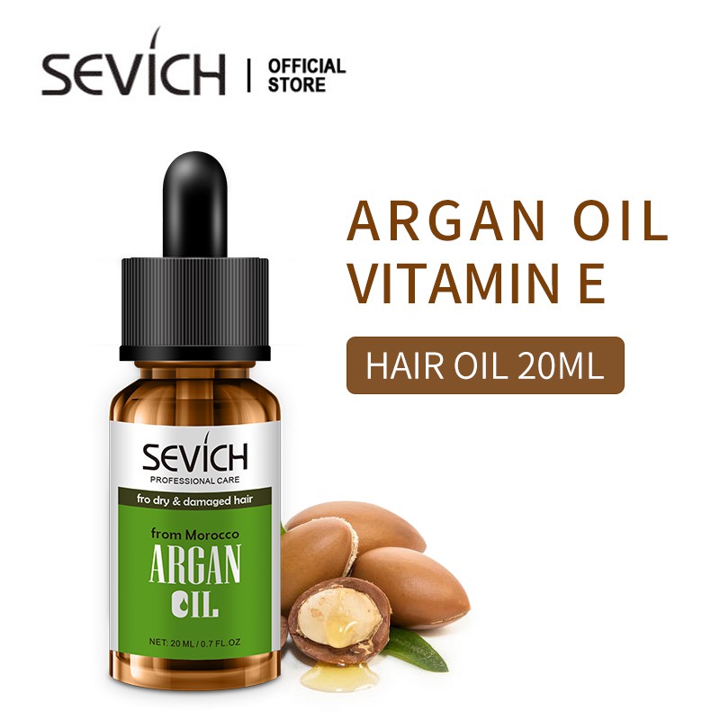 Dầu Dưỡng Tóc Argan Tự Nhiên Hiệu SEVICH Giúp Nuôi Dưỡng Và Phục Hồi Tóc Khô Hư Tổn Hiệu Quả