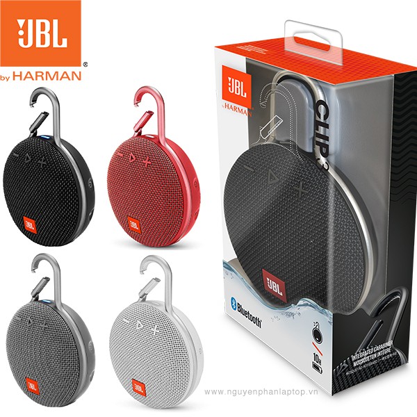 Loa Di Động JBL CLIP 3 [Hàng chính hãng - Nguyên seal hộp]