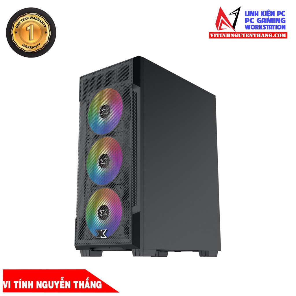 VỎ MÁY TÍNH XIGMATEK VENTUS 3FC EN46126 + 03 FAN XIGMATEK X20C RGB