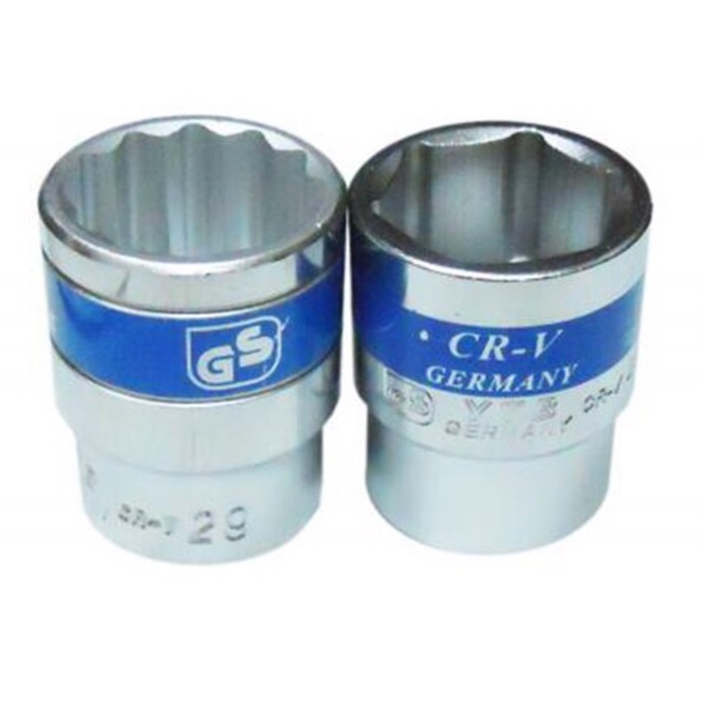 Đầu khẩu 1/2 lục giác đủ số - Đầu tuýp 1/2