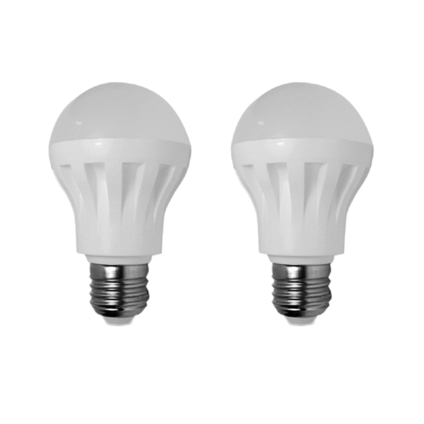 Bộ 2 Led búp 5wat sáng trắng