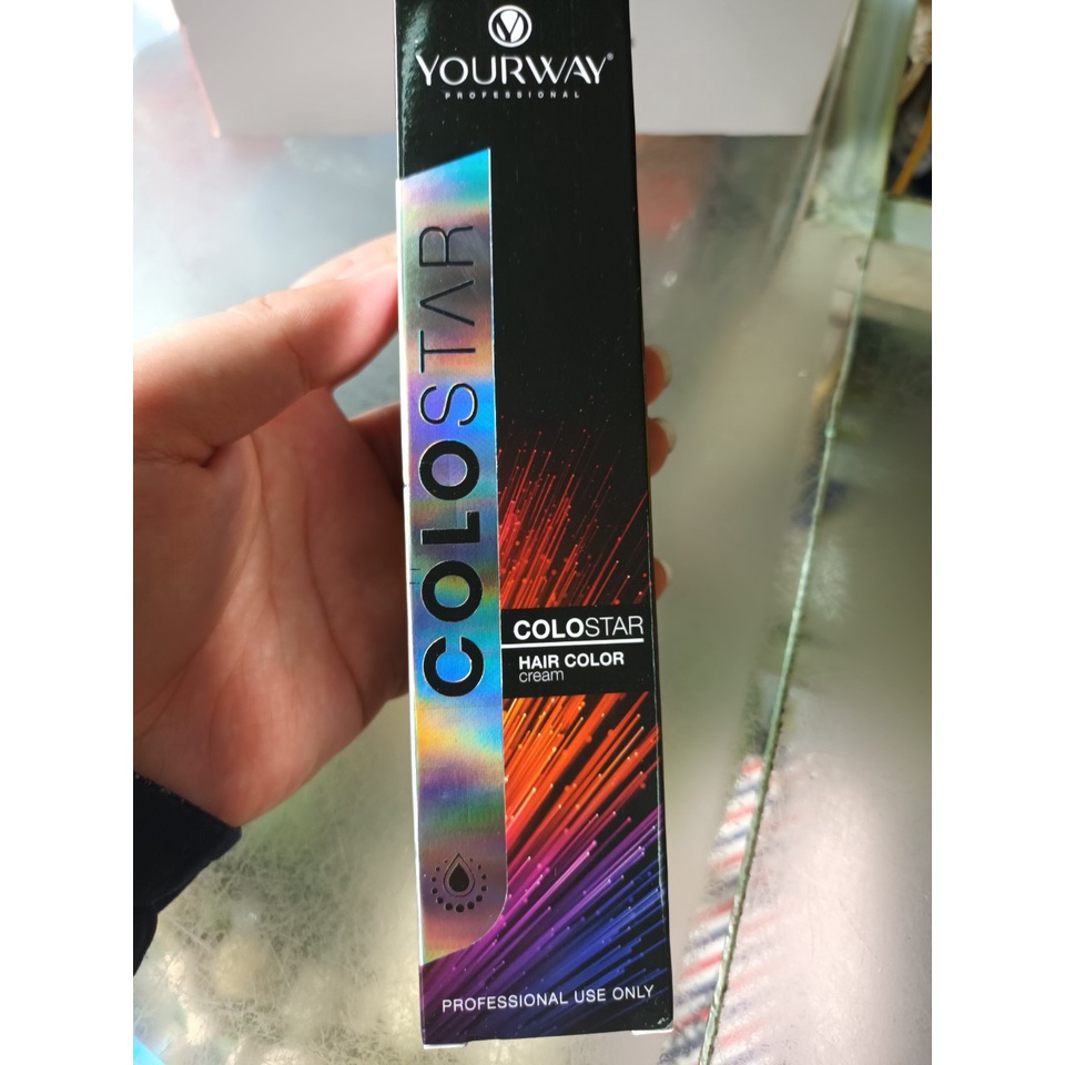 KEM NHUỘM TÓC CHUYÊN NGHIỆP YOURWAY COLOSTAR 100ML