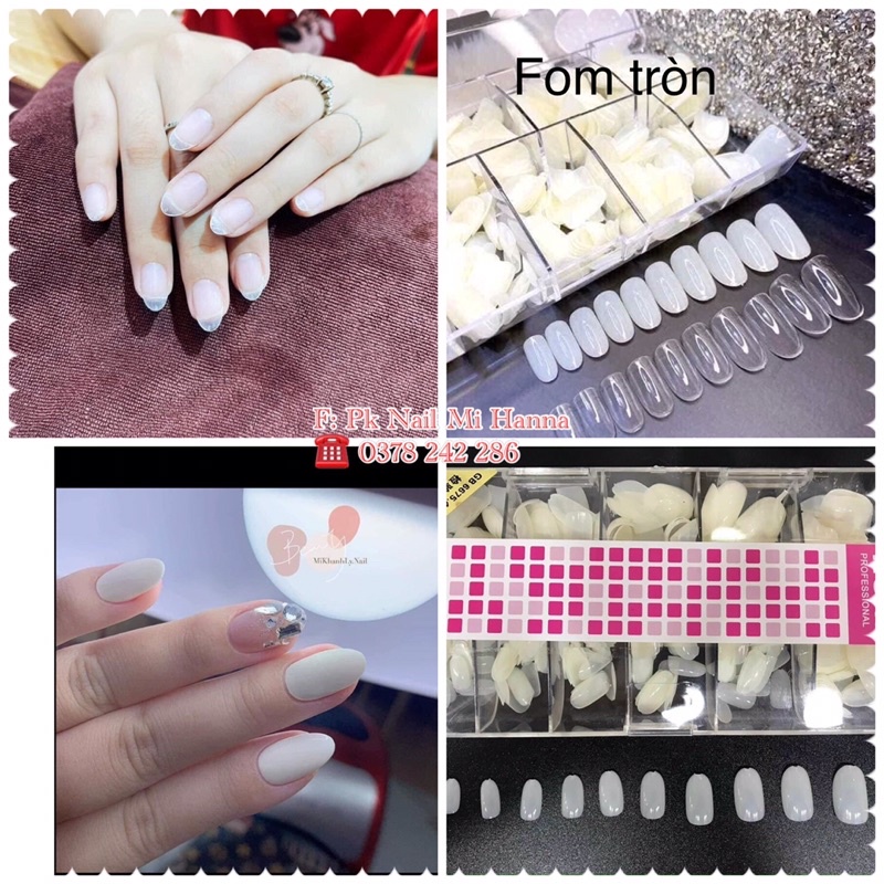 Móng úp tay HSM chuẩn phom