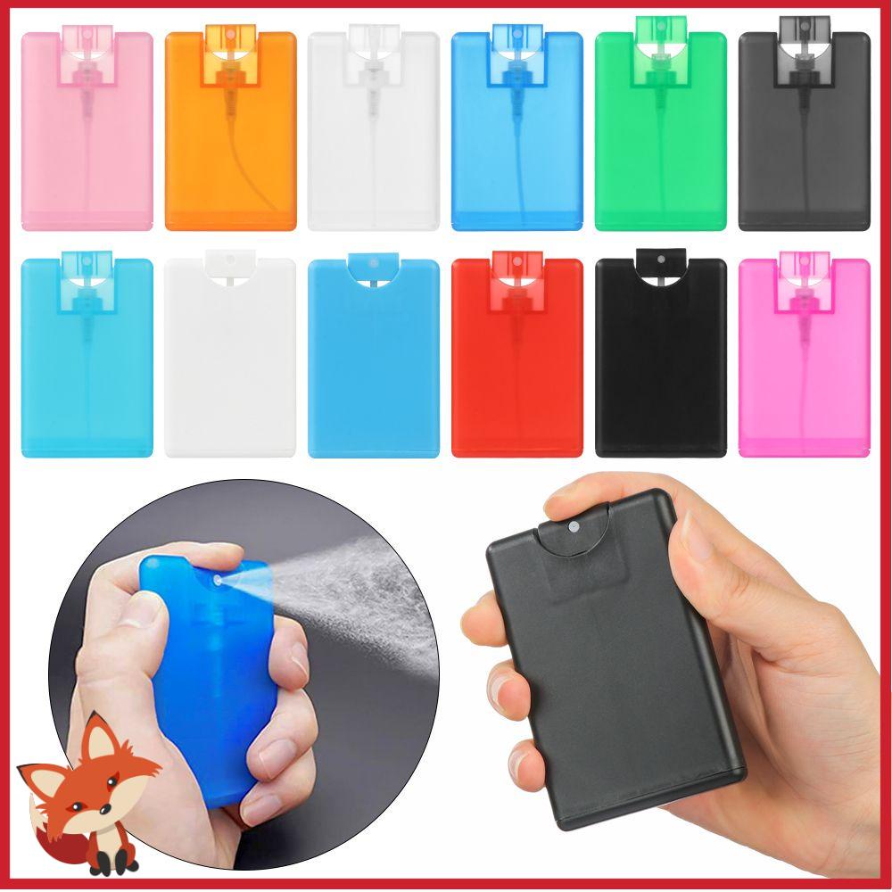 Bình Xịt Nước Hoa Mini 20ml Hình Thẻ Cồn Có Thể Bơm Lại