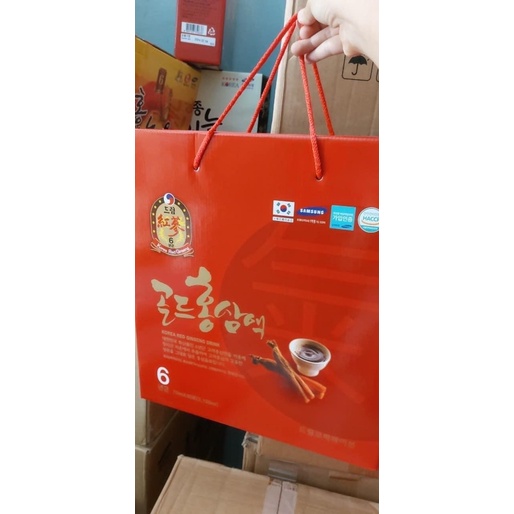 Nước Sâm - Nước Hồng Sâm Chén Loại Xịn Hộp 30 Gói