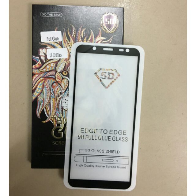 Kính cường lực 9D full keo glue samsung j6 2018